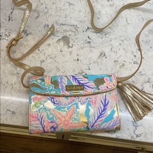 Lilly Pulitzer Cross Body Purse/Clutch